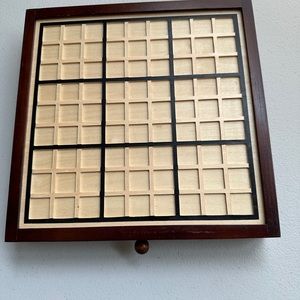 Sudoku Deluxe Luxury Wooden Game Board